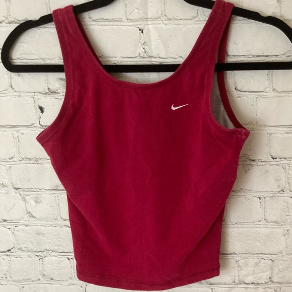 Nike short red workout tank top - Picture 1 of 4